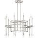 Aries 20 Light 40 inch Polished Nickel Chandelier Ceiling Light