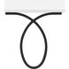 Brinkley Bath Wall Light in Black Forged