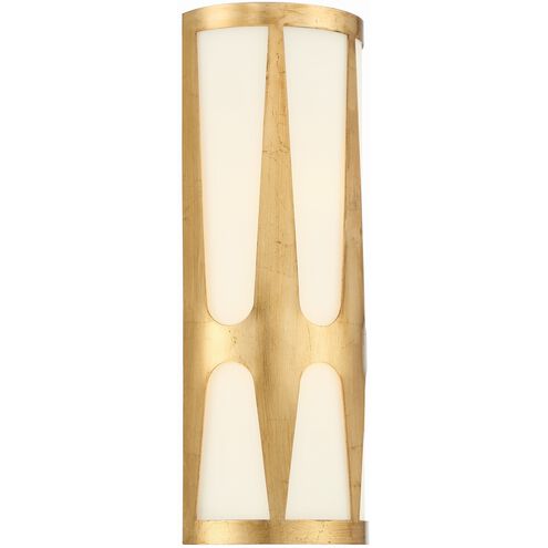 Royston 2 Light 6.75 inch Antique Gold ADA Wall Sconce Wall Light
