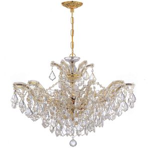 Maria Theresa 6 Light 27 inch Gold Chandelier Ceiling Light