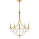 Metro 5 Light 27.50 inch Chandelier