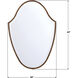 Lindee 40 X 28 inch Wood Veneer Mirror