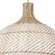 Zanzibar 6 Light 26 inch Soft Gold Pendant Ceiling Light