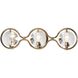 Quincy 3 Light 25 inch Distressed Twilight Bathroom Vanity Light Wall Light