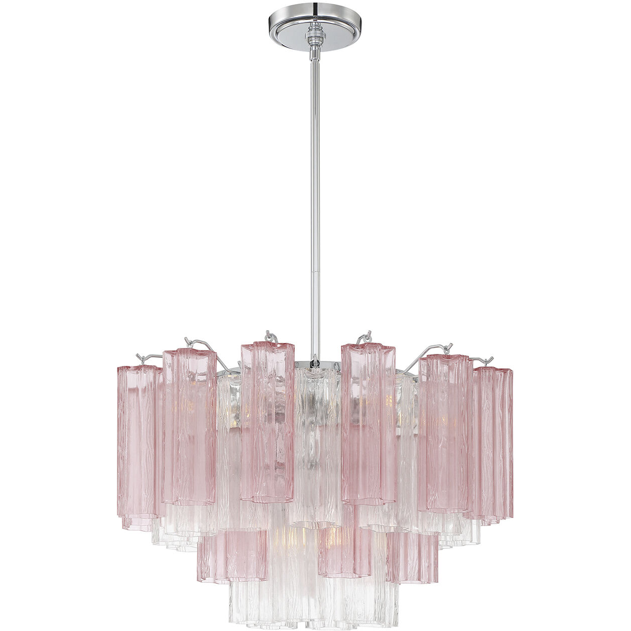 Addis 9 Light 22 inch Polished Chrome Chandelier Ceiling Light in Spring