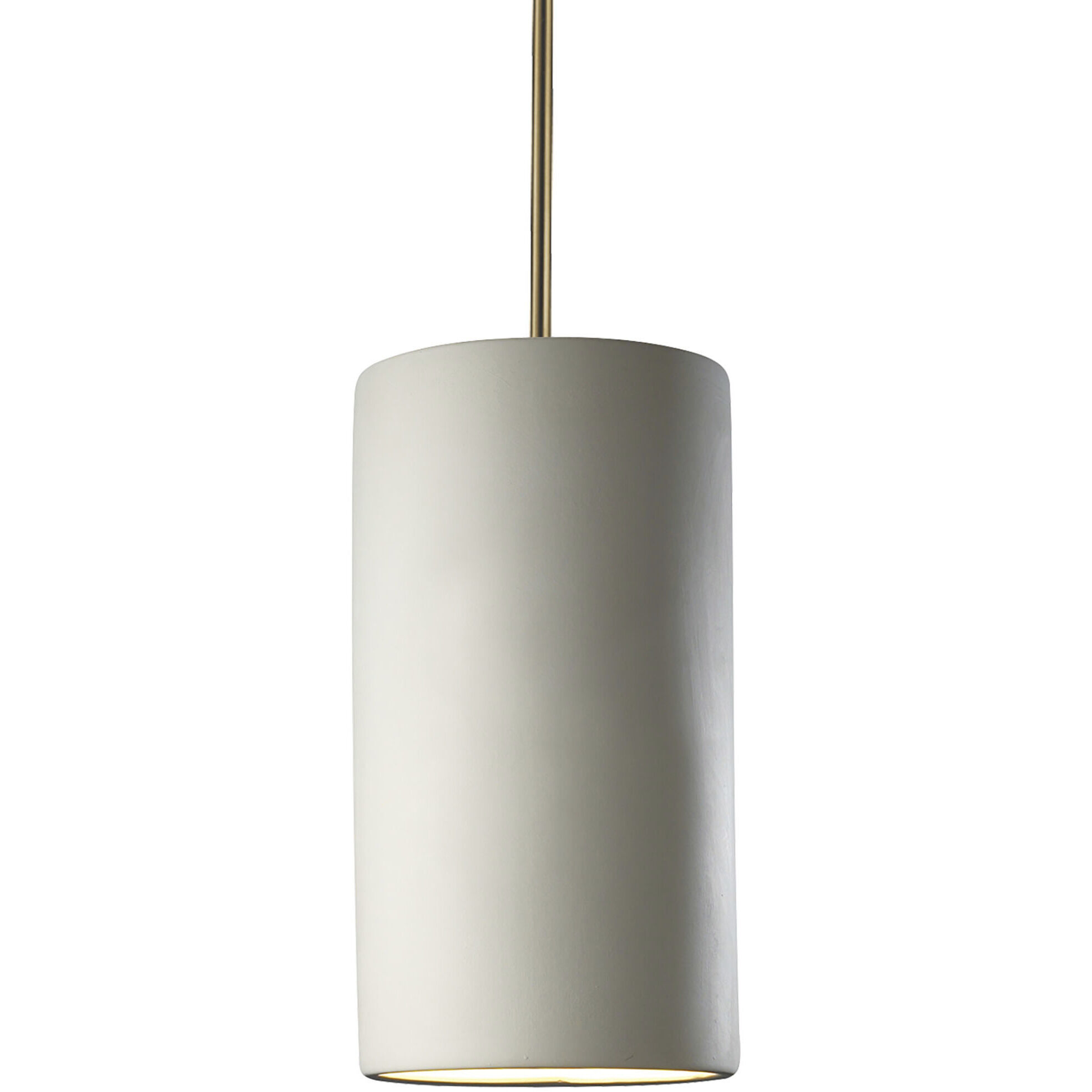 Radiance Collection LED 7 inch Navarro Red with Antique Brass Pendant Ceiling Light
