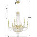 Haywood 9 Light 28 inch Aged Brass Chandelier Ceiling Light