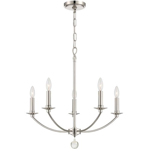 Mila 5 Light 23.00 inch Chandelier
