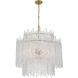 Ackerly 8 Light 23.5 inch Aged Brass Chandelier Ceiling Light