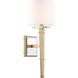 Clifton 1 Light 8 inch Aged Brass Sconce Wall Light