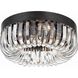 Alister 5 Light 15.25 inch Charcoal Bronze Flush/Semi Flush Ceiling Light