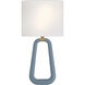 Jori Wall Sconce Wall Light in Aged Brass and Blue