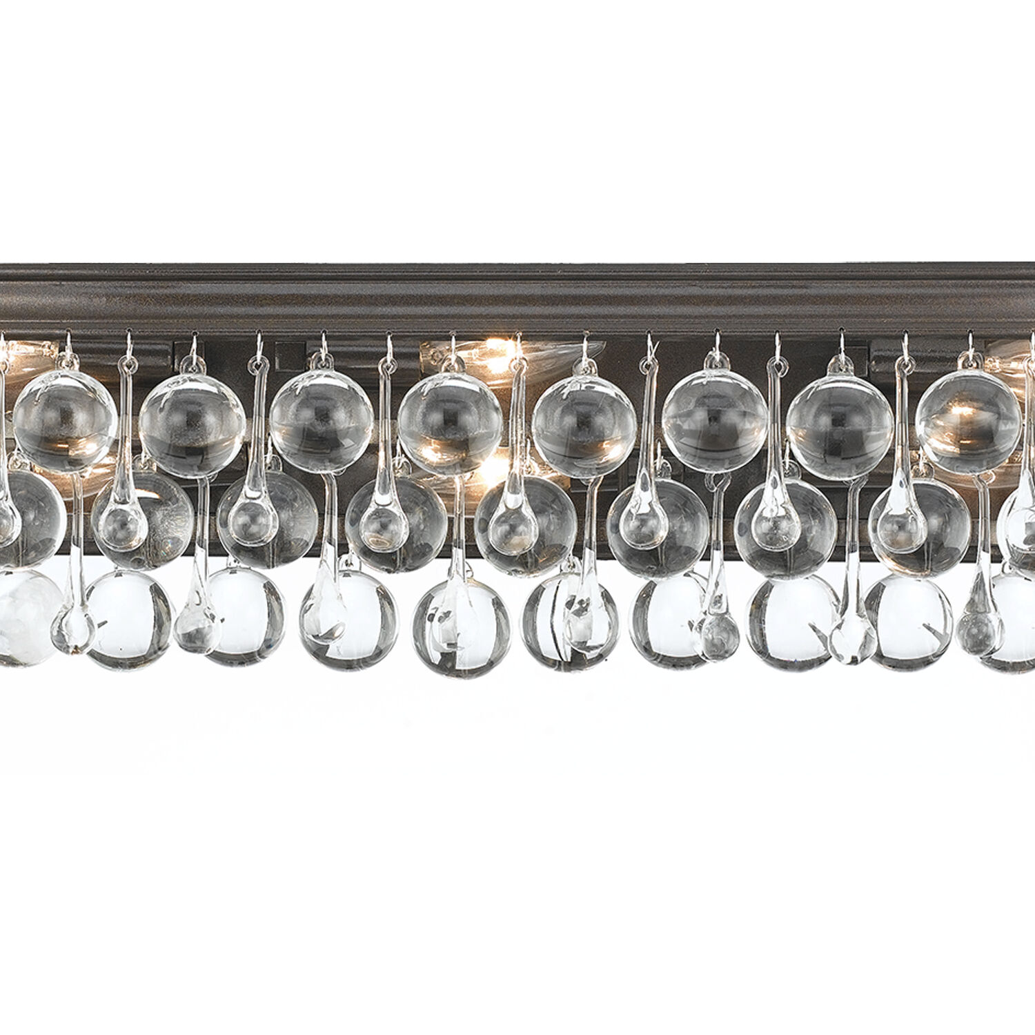 Calypso Bath Vanity Light Wall Light in Vibrant Bronze