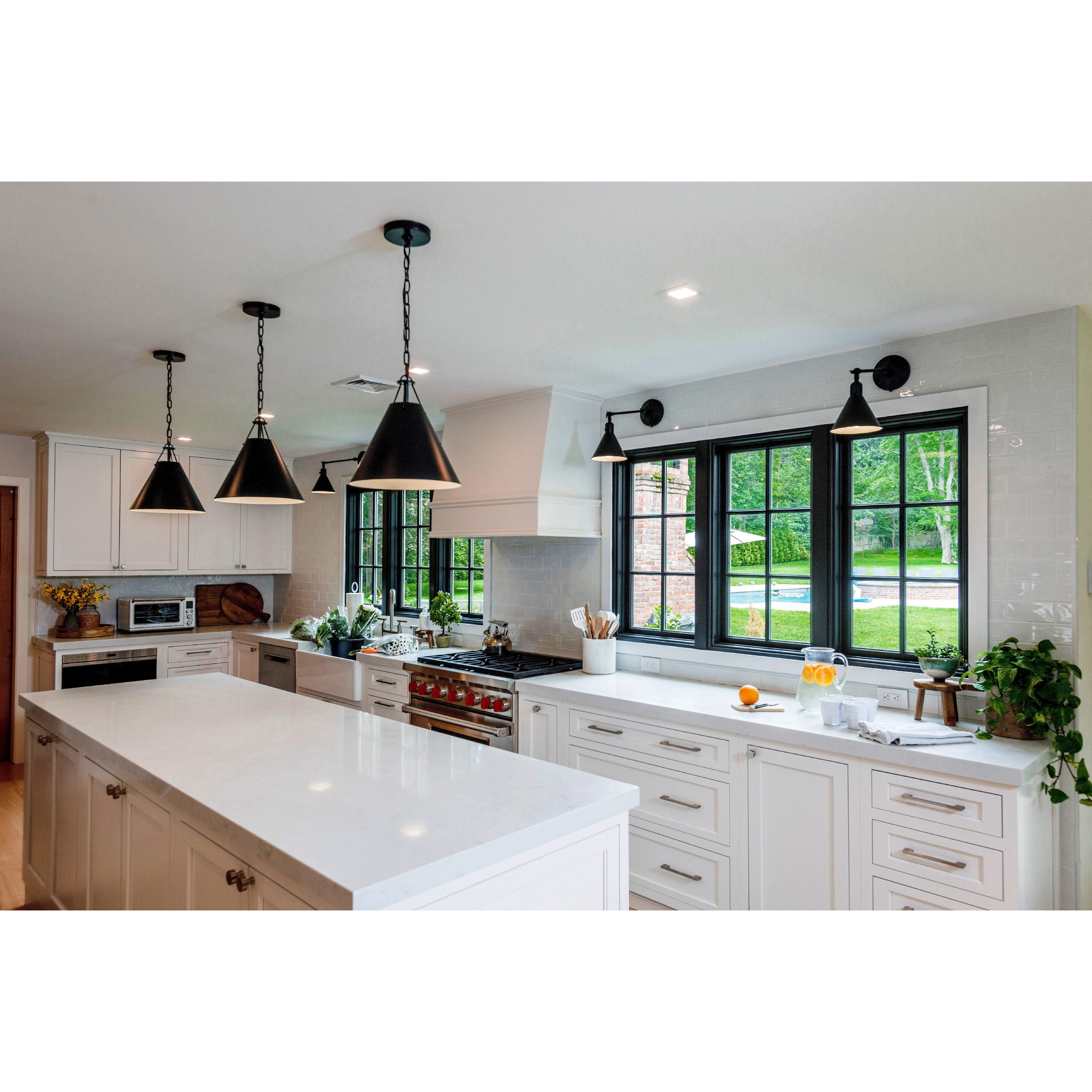 Xavier 1 Light 12 inch Matte Black Mini Pendant Ceiling Light