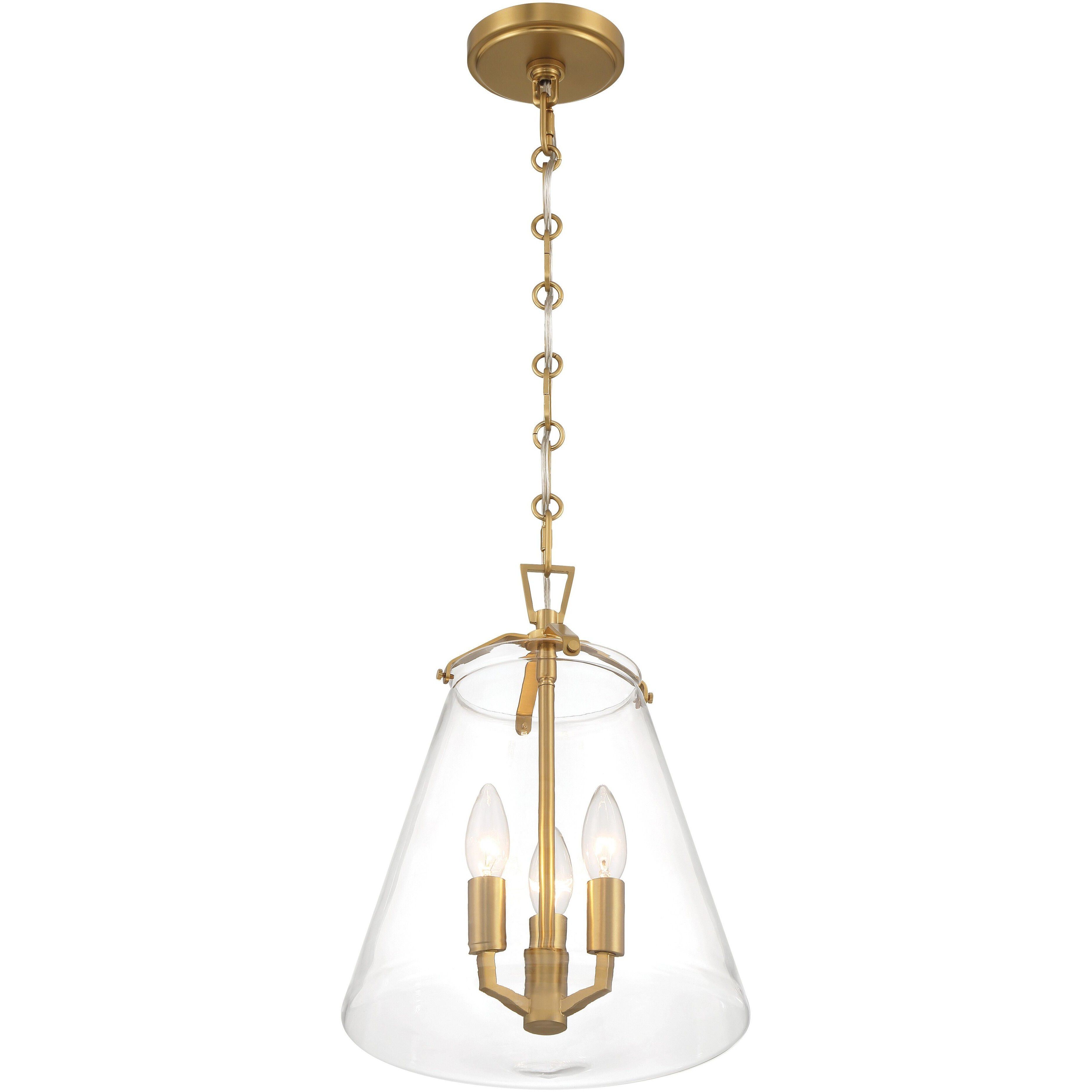 Voss Pendant Ceiling Light in Luxe Gold