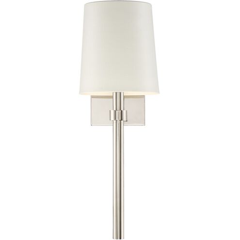Bromley 1 Light 5.5 inch Polished Nickel Wall Sconce Wall Light