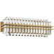 Hayes Sconce Wall Light in Aged Brass