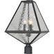 Glacier 3 Light 14.00 inch Post Light & Accessory
