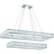 Kinsley 1 Light 41.5 inch Polished Chrome Chandelier Ceiling Light