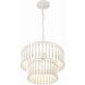 Tiana 1 Light 15.5 inch Matte White Chandelier Ceiling Light