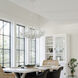 Marselle 6 Light 24 inch Matte White Chandelier Ceiling Light