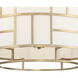 Danielson 6 Light 24.75 inch Vibrant Gold Chandelier Ceiling Light