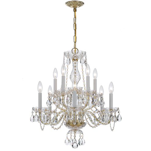 Traditional Crystal 10 Light 23.00 inch Chandelier
