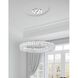 Kinsley 1 Light 24 inch Polished Chrome Pendant Ceiling Light