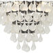Calypso 3 Light 13 inch Matte Black Mini Chandelier Ceiling Light