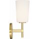 Colton 1 Light 5.5 inch Aged Brass Sconce Wall Light