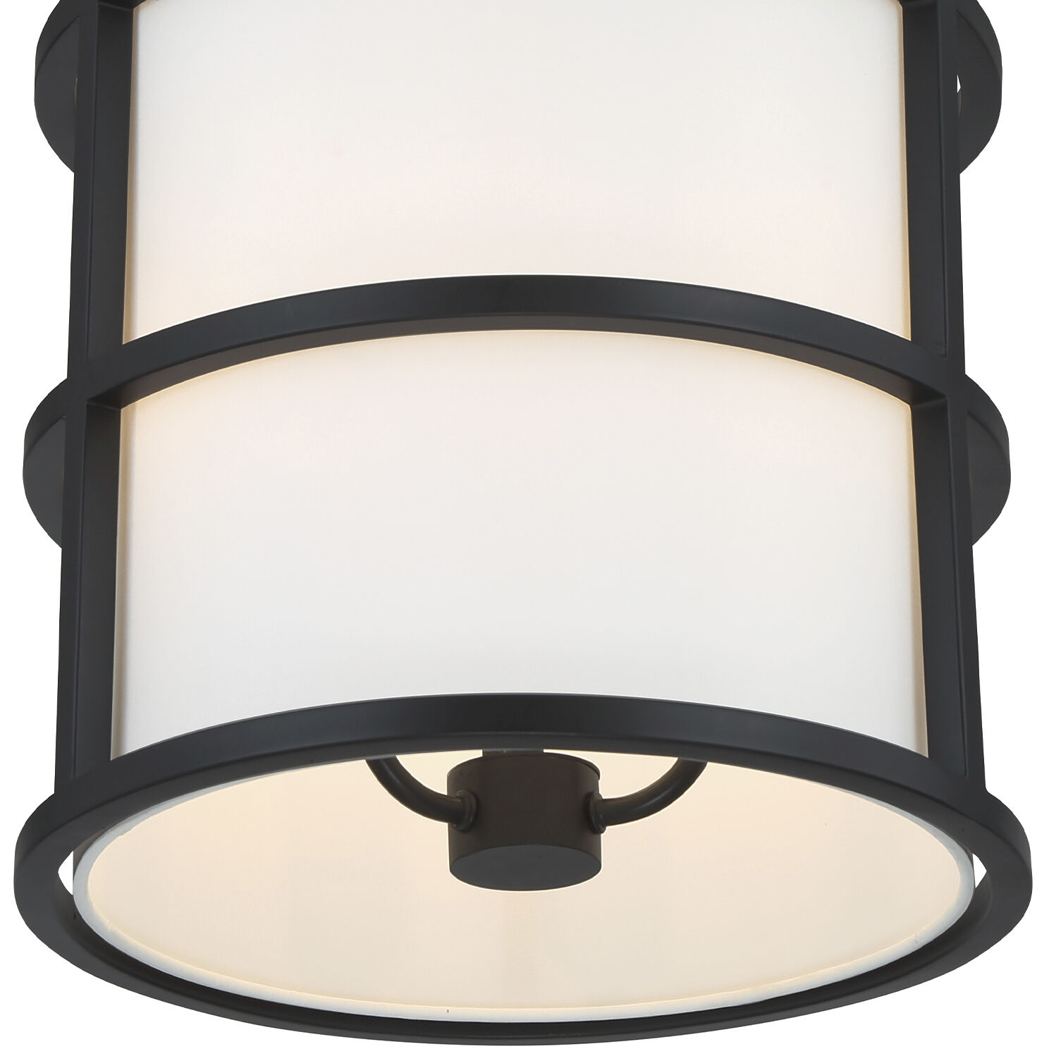 Hulton Pendant Ceiling Light in Matte Black