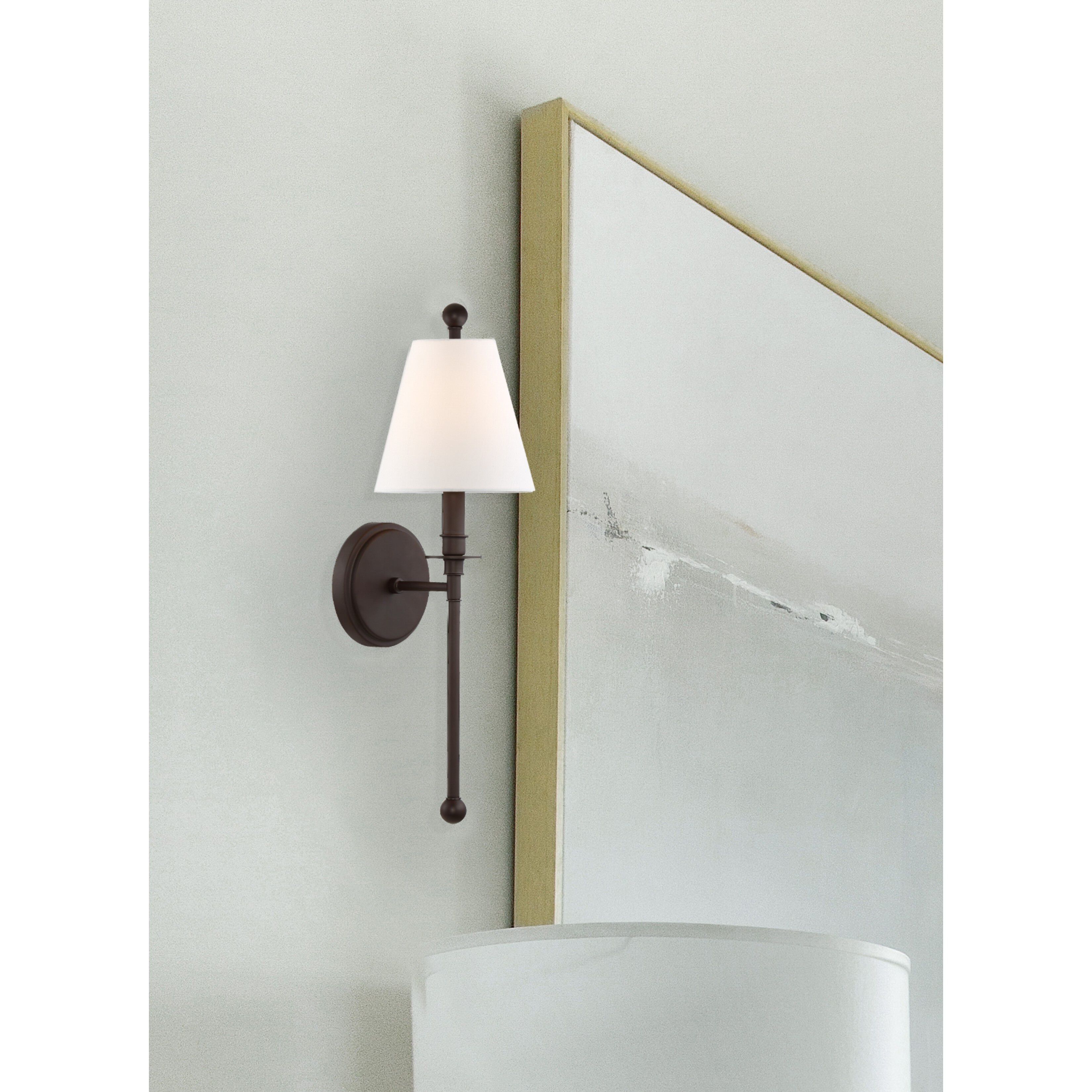 Riverdale Sconce Wall Light in Dark Bronze