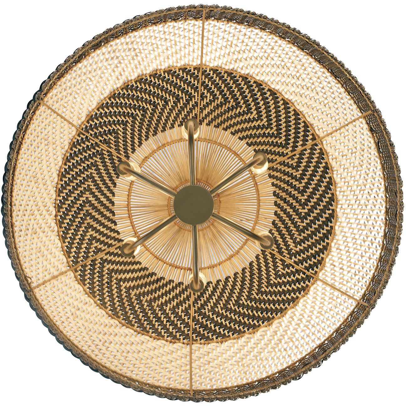 Zanzibar Pendant Ceiling Light in Soft Gold