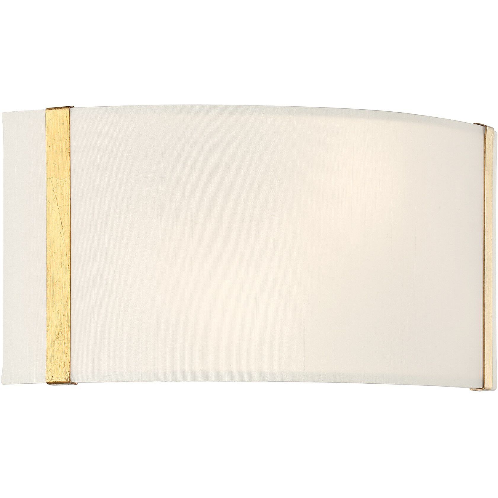 Fulton Sconce Wall Light in Antique Gold