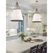 Callahan 6 Light 21 inch Luxe Gold Pendant Ceiling Light