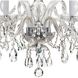 Traditional Crystal 5 Light 22 inch Polished Chrome Chandelier Ceiling Light in Clear Hand Cut