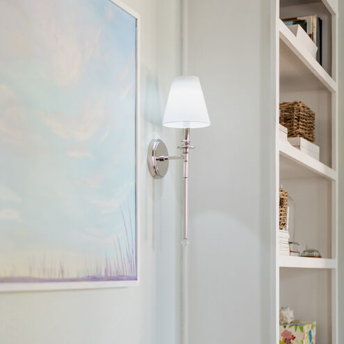 Riverdale Sconce Wall Light in Polished Nickel