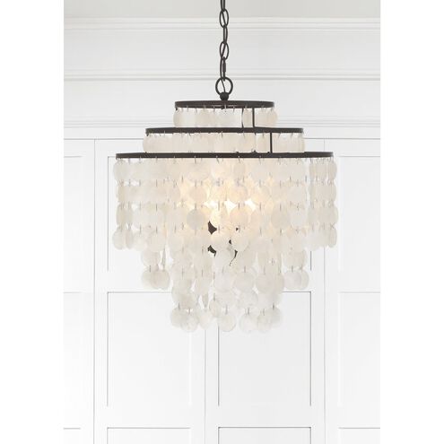 Brielle 4 Light 18 inch Dark Bronze Chandelier Ceiling Light
