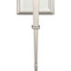 Clifton Bath Sconce Wall Light in Polished Nickel