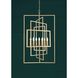 Capri 7 Light 24 inch Antique Gold Chandelier Ceiling Light