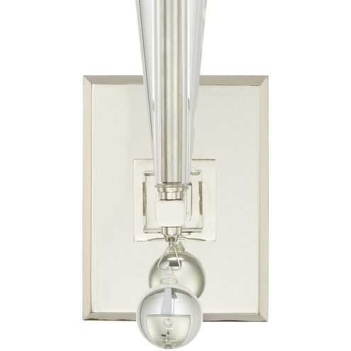 Paxton 1 Light 5 inch Polished Nickel Sconce Wall Light
