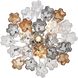 Addis 4 Light 17.75 inch Polished Chrome Chandelier Ceiling Light in Autumn