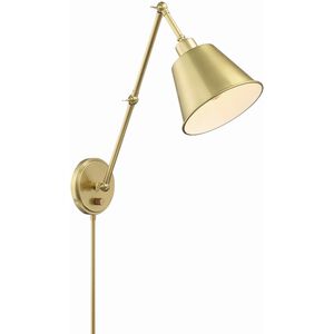 Mitchell 1 Light 7.25 inch Aged Brass Sconce Wall Light
