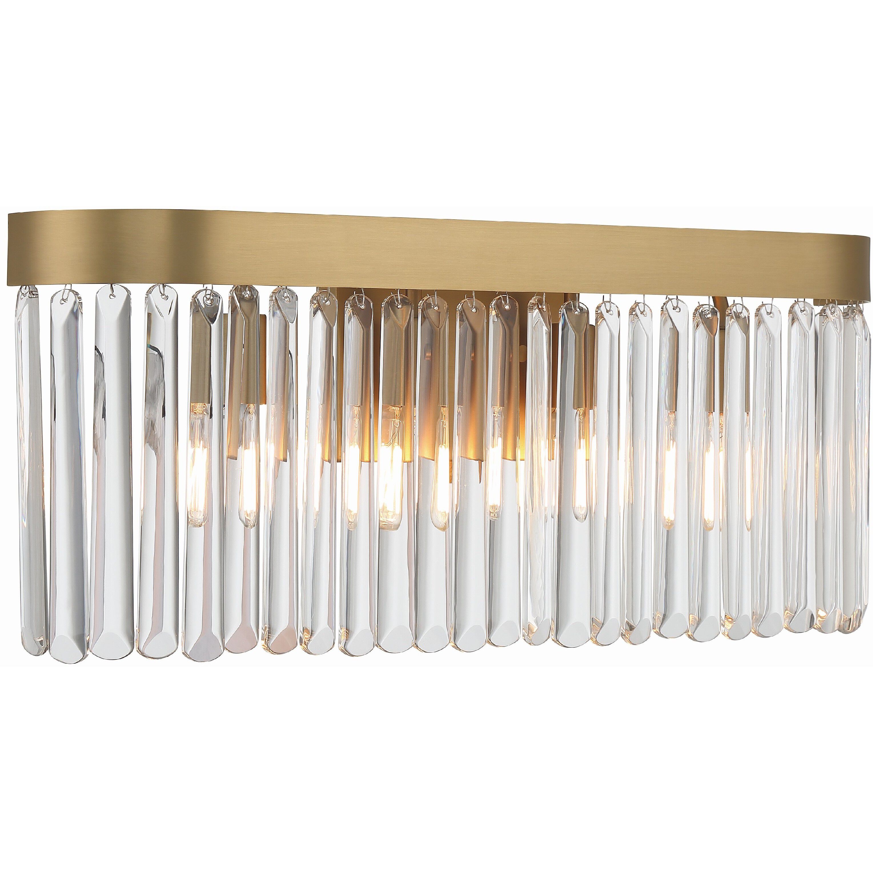 Emory Sconce Wall Light in Modern Gold
