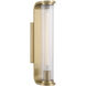 Jarvis Wall Sconce Wall Light in Aged Brass