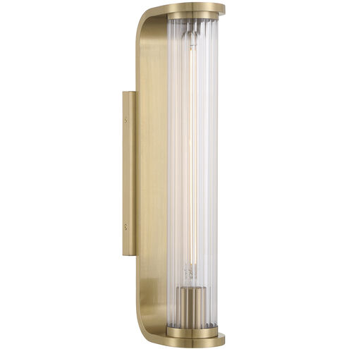 Jarvis Wall Sconce Wall Light in Aged Brass
