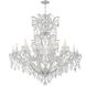 Maria Theresa 25 Light 46 inch Polished Chrome Chandelier Ceiling Light in Clear Hand Cut