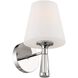 Ramsey 1 Light 6 inch Polished Nickel Sconce Wall Light