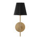 Xavier Bath Sconce Wall Light in Vibrant Gold