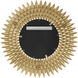 Broche 30 X 30 inch Antique Gold Mirror